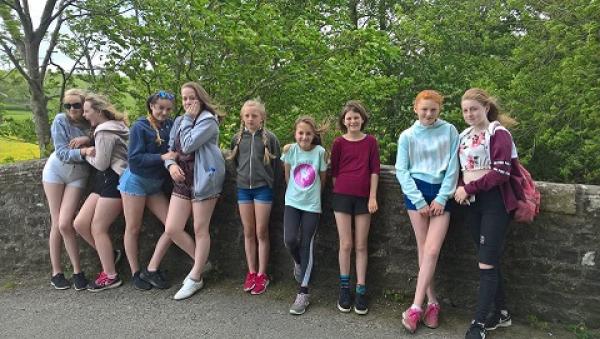Girl's residential weekened